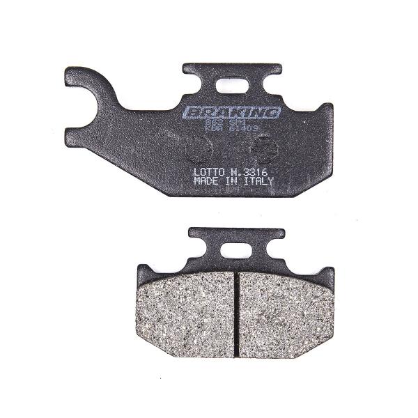 Pastiglie posteriori Braking SM1 semi metalliche Suzuki Burgman 125 2014