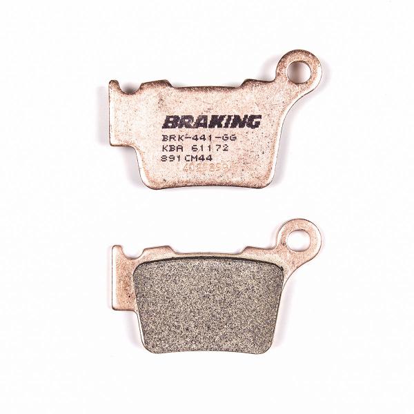 Pastiglie posteriori Braking CM44 sinterizzate KTM SX144 2007-2010