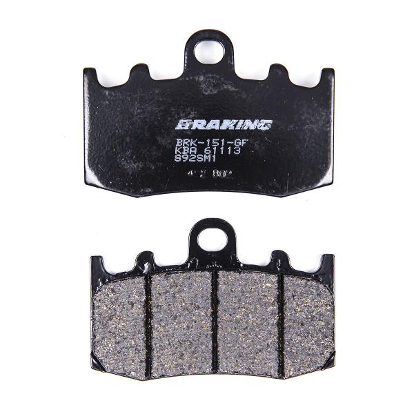 Pastiglie anteriori Braking SM1 semi metalliche BMW R1100S 2001-2006