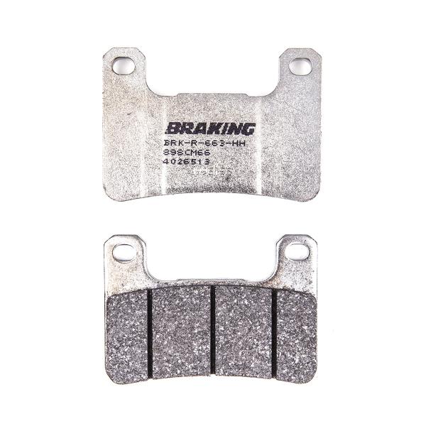 Braking front pads CM66 semi metallic Suzuki GSXR600 2004-2010