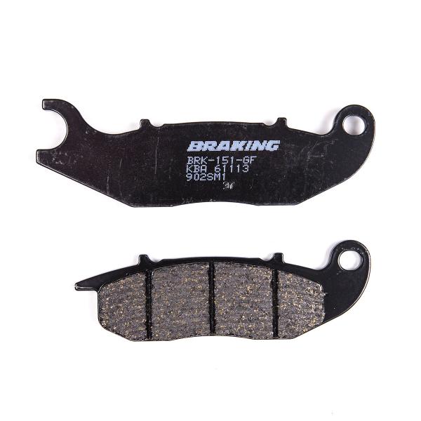 Braking front pads SM1 semi metallic Honda CBF125 2009-2012