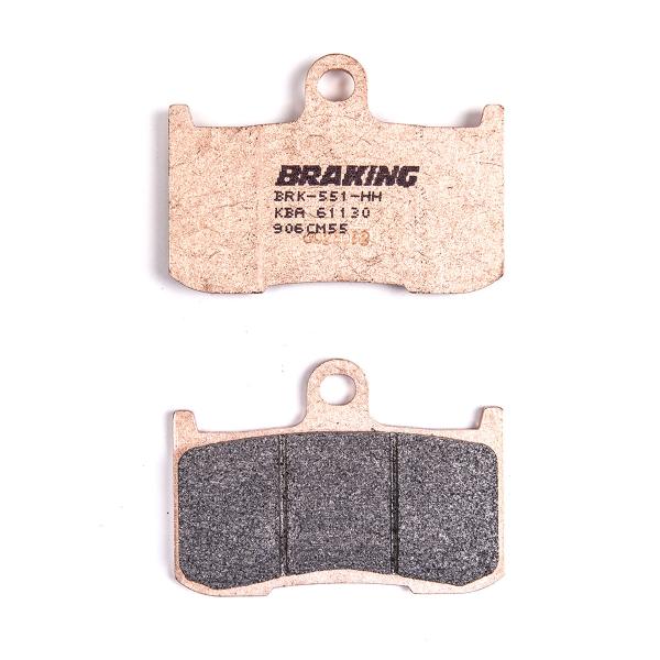 Braking front pads CM55 sintered Kawasaki Z800 ABS 2013-2016