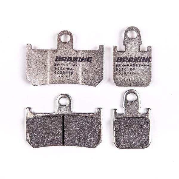 Braking front pads CM66 semi metallic Yamaha MT01 2007-2011