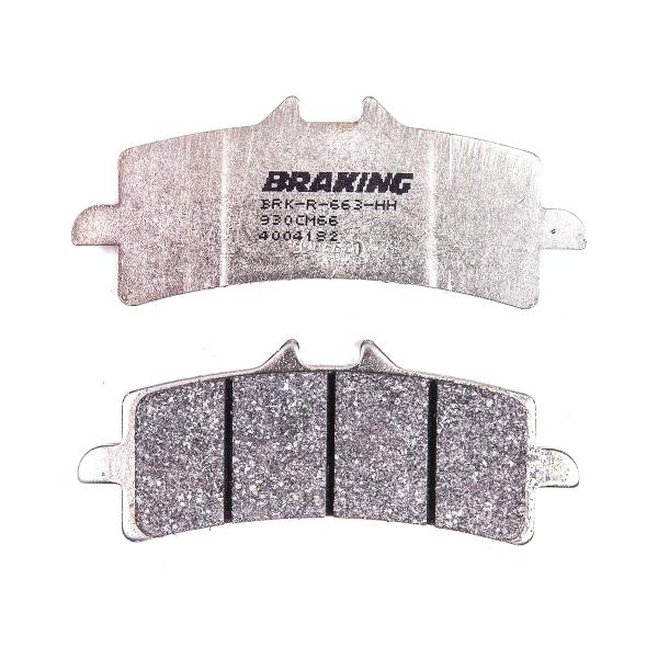 Braking front pads CM66 semi metallic Ducati 1098S Tricolore 2007-2008