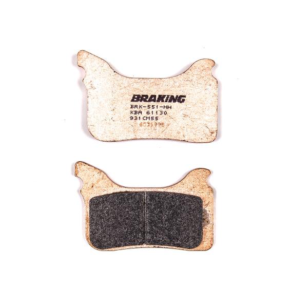 Pastiglie anteriori Braking CM55 sinterizzate Husaberg FS450C 2005-2008