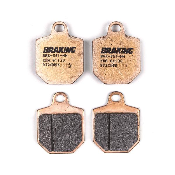 Pastiglie anteriori Braking CM55 sinterizzate HM CRM250X SuperMoto 2007