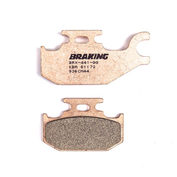 Braking front pads CM44 sintered Suzuki LTA F 400 2008