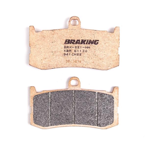 Braking front pads CM55 sintered Triumph Daytona 675 2009-2016
