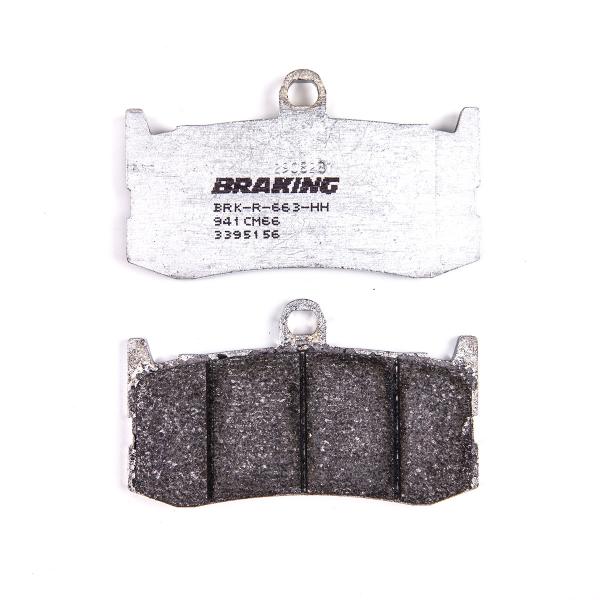 Braking front pads CM66 semi metallic Triumph Daytona 675 2009-2016