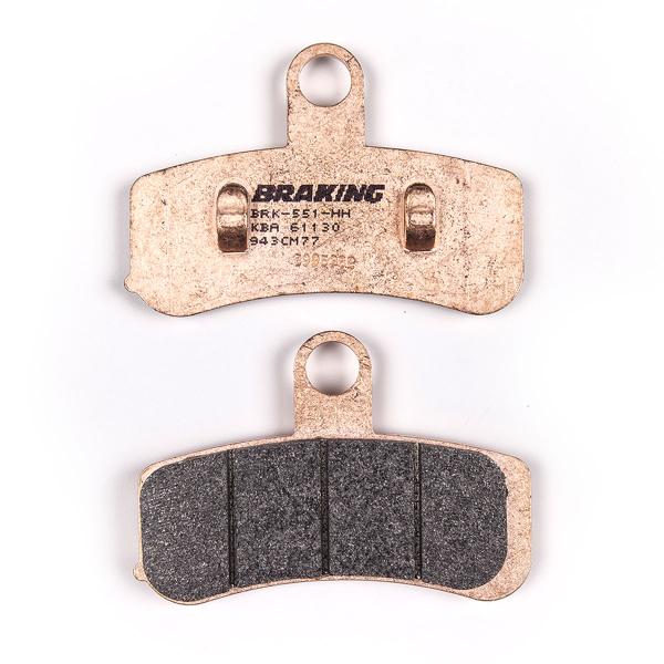 Pastiglie anteriori Braking CM77 sinterizzate Harley Davidson FLD Switchback 1690 2012-2014