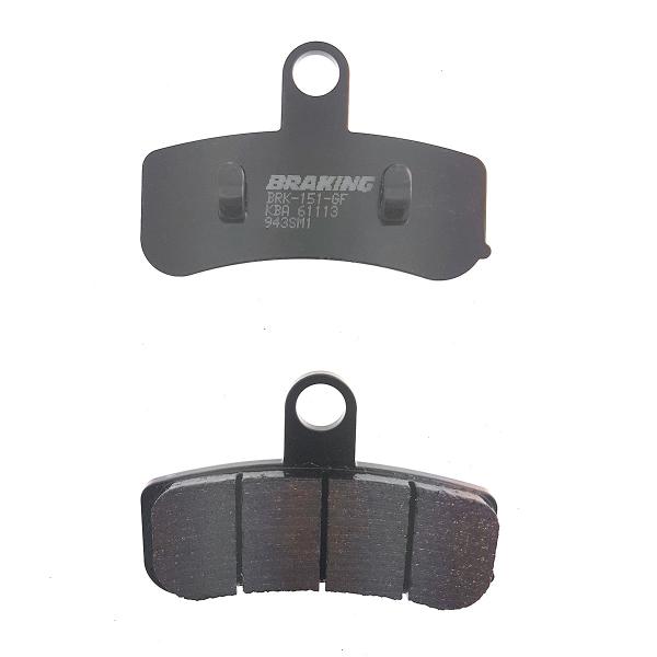 Pastiglie anteriori Braking SM1 semi metalliche Harley Davidson FLD Switchback 1690 2012-2014
