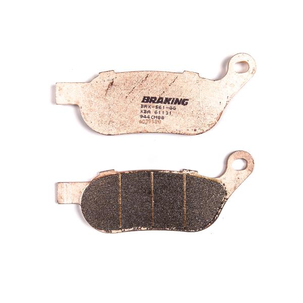 Pastiglie posteriori Braking CM88 sinterizzate Harley Davidson FLD Switchback 1690 2012-2014