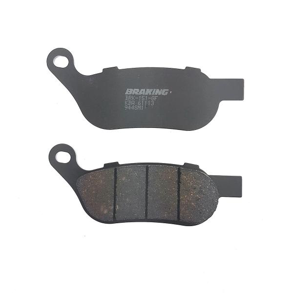 Pastiglie posteriori Braking SM1 semi metalliche Harley Davidson FLD Switchback 1690 2012-2014