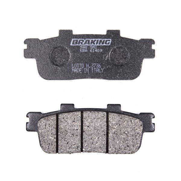 Braking rear pads SM1 semi metallic Kymco G Dink 125 2012-2017
