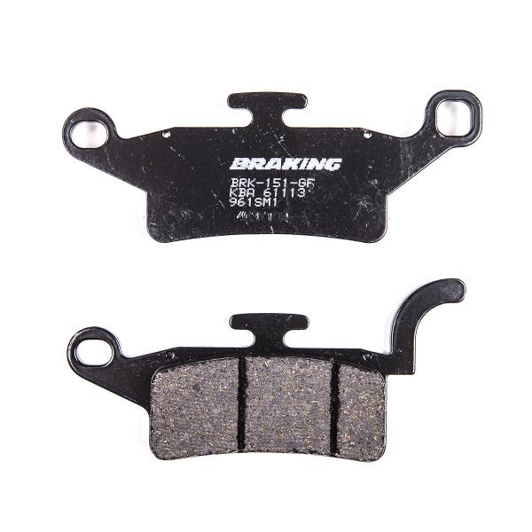 Pastiglie anteriori Braking SM1 semi metalliche Yamaha BWS125 2010-2011