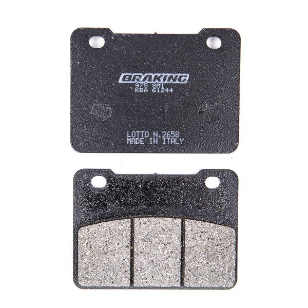 Braking front pads SM1 semi metallic SYM Maxsym 400 2012-2015