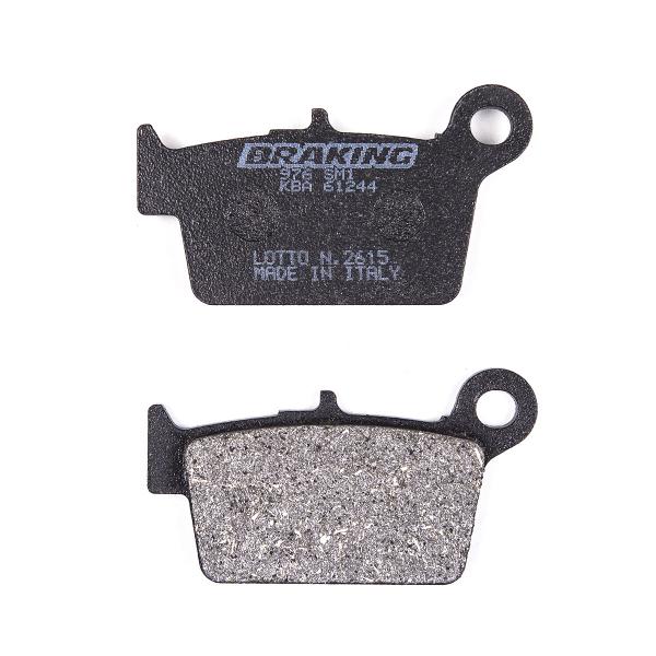 Braking rear pads SM1 semi metallic Beta RR125 4T LC Motard 2016-2020