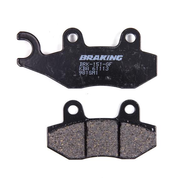 Braking front pads SM1 semi metallic Kymco Bet&Win 250 2000-2006