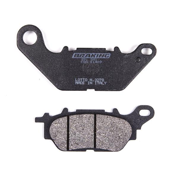 Braking rear pads SM1 semi metallic Yamaha Tricity 300 2020-2021