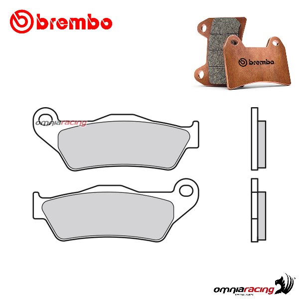 Pastiglie freno anteriori Brembo XS sinterizzate per Aprilia SRV850/ABS 2012-2014