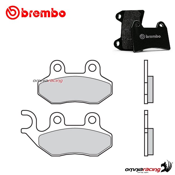 Pastiglie freno anteriori Brembo CC Scooter Carbon Ceramica per Sym Symphony 125 2009