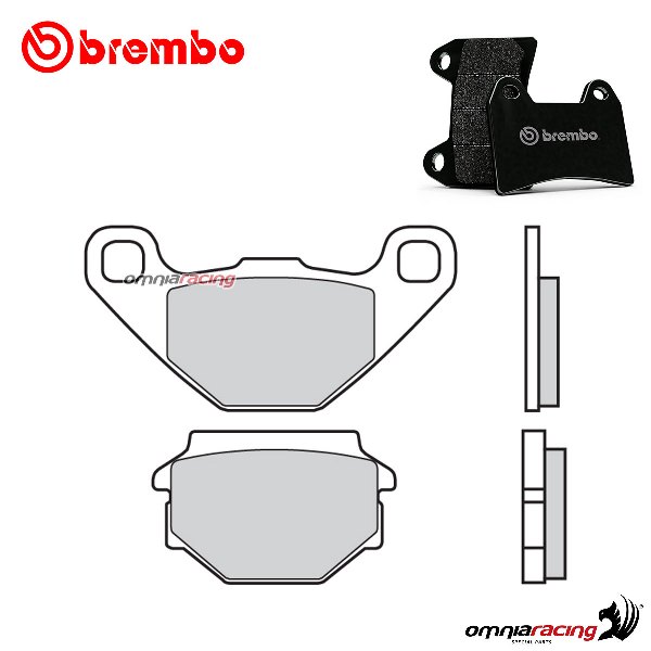 Brembo rear brake pads CC Scooter Carbon Ceramic for Aprilia RX125 1992