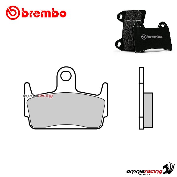Pastiglie freno posteriori Brembo CC Scooter Carbon Ceramica per Honda SZX50S X8R-S 1998-2004
