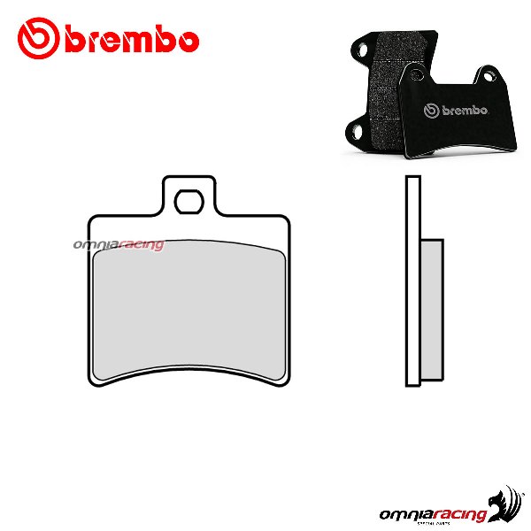 Brembo rear brake pads CC Scooter Carbon Ceramic Aprilia SportCity 300 Cube 2008-2012