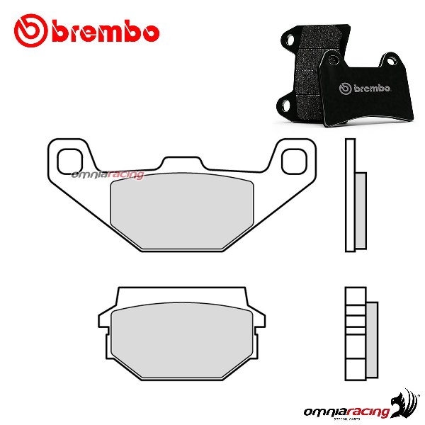 Brembo front brake pads CC Scooter Carbon Ceramic for Sym Husky 125 1999
