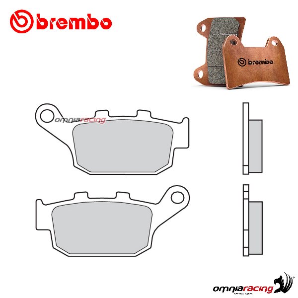 Pastiglie freno posteriori Brembo XS sinterizzate per Honda Pantheon 150 (FES ) 4T 2004>2006