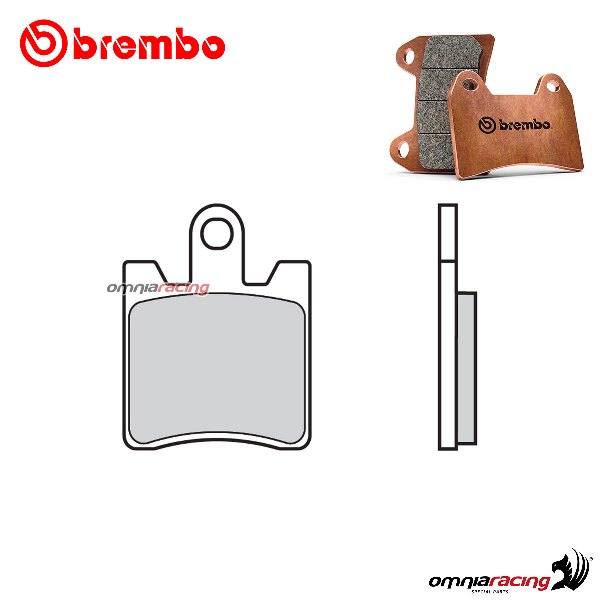 Pastiglie freno anteriori Brembo XS sinterizzate per Suzuki AN250 Burgman 2001-2006