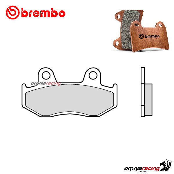 Pastiglie freno anteriori Brembo XS sinterizzate per Honda Dylan 125 2002-2007
