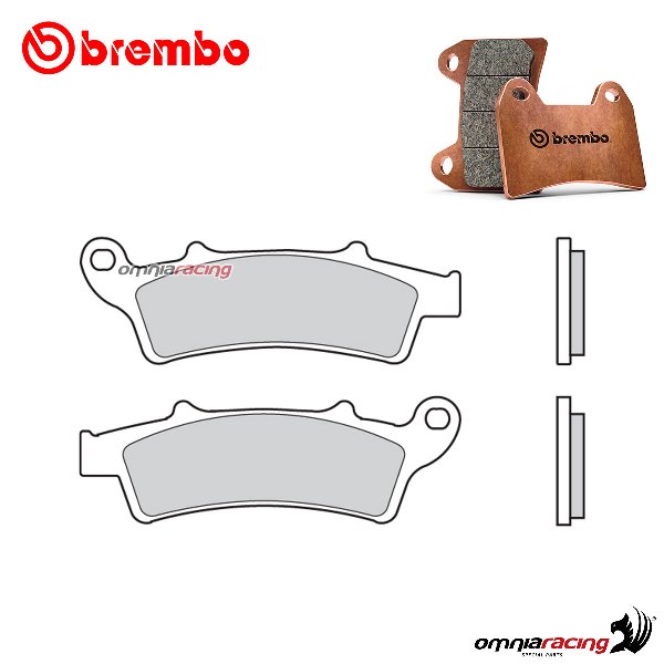 Pastiglie freno anteriori Brembo XS sinterizzate per Kymco DownTown 350I 2015-2019
