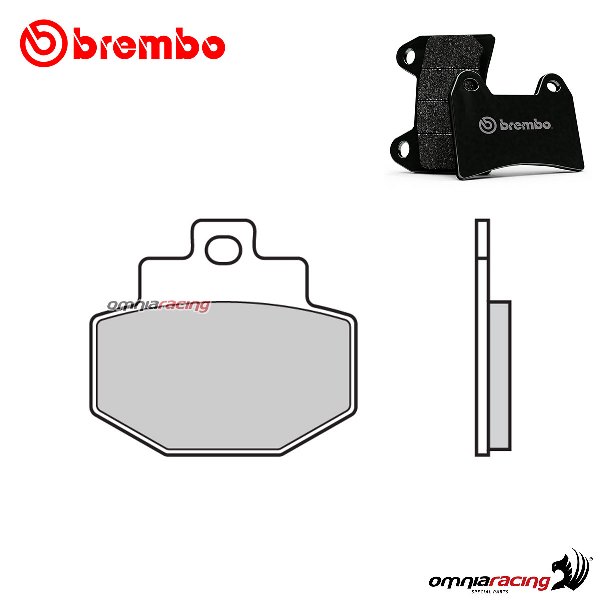 Brembo rear brake pads CC Scooter Carbon Ceramic Piaggio Vespa GTS300 Super 2008-2016