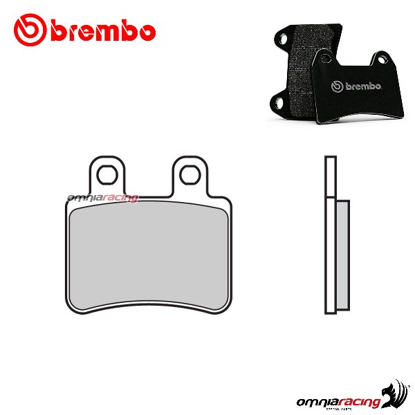 Brembo rear brake pads CC Scooter Carbon Ceramic for Derbi GP1 I Racing 250 2007-2009