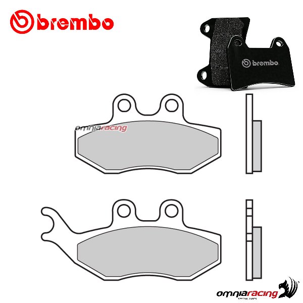 Brembo front brake pads CC Scooter Carbon Ceramic for Malaguti Password 250 2005-2011