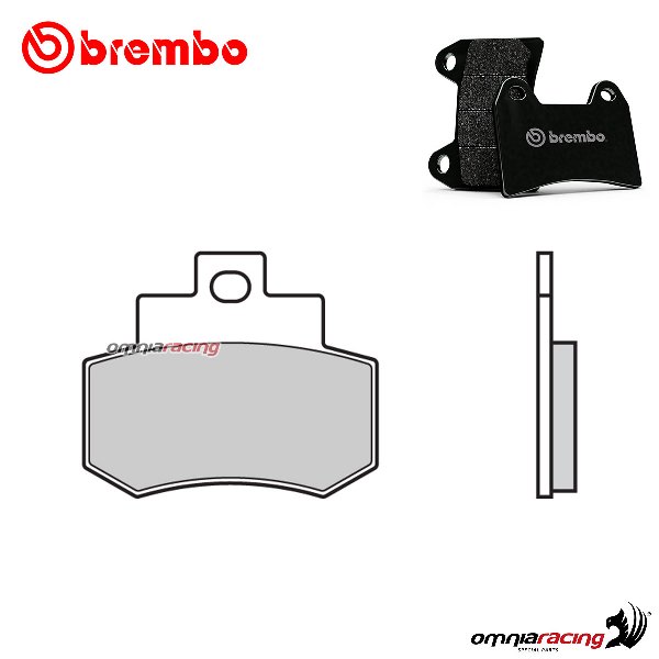 Pastiglie freno posteriori Brembo CC Scooter Carbon Ceramica per Kymco Grand Dink 250 2001-2006