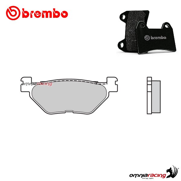 Brembo rear brake pads CC Scooter Carbon Ceramic for Yamaha Tmax 560 ABS 2020-2023