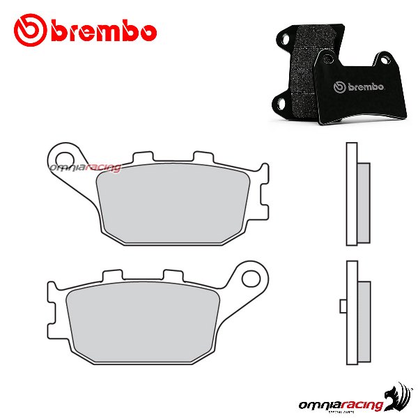 Pastiglie freno posteriori Brembo CC Scooter Carbon Ceramica per Honda NSS250 Reflex 2000-2007