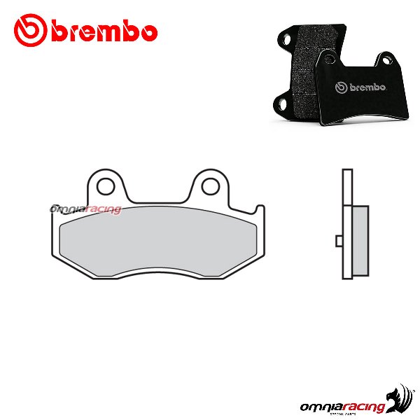 Pastiglie freno posteriori Brembo CC Scooter Carbon Ceramica per Suzuki AN250 Burgman 2001-2006