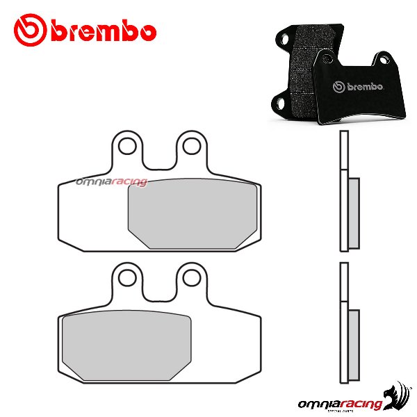 Brembo front brake pads CC Scooter Carbon Ceramic for Aprilia Scarabeo 400 Light 2006-2010