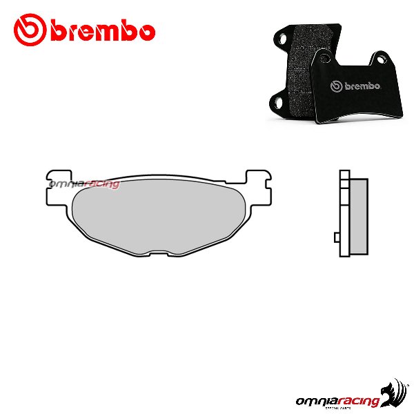 Pastiglie freno posteriori Brembo CC Scooter Carbon Ceramica per Yamaha Tmax 500 2004-2007