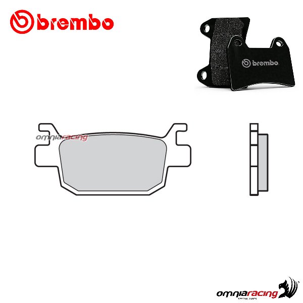 Brembo rear brake pads CC Scooter Carbon Ceramic Honda Forza 300 ABS (NSS A) 2013-2017