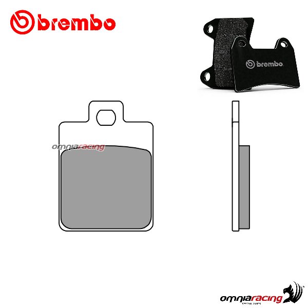 Pastiglie freno anteriori Brembo CC Scooter Carbon Ceramica Piaggio MP3 300 4T 4V IE LT Ibrido 10-11