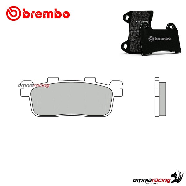 Pastiglie freno posteriori Brembo CC Scooter Carbon Ceramica per Kymco DownTown 350I 2015-2019
