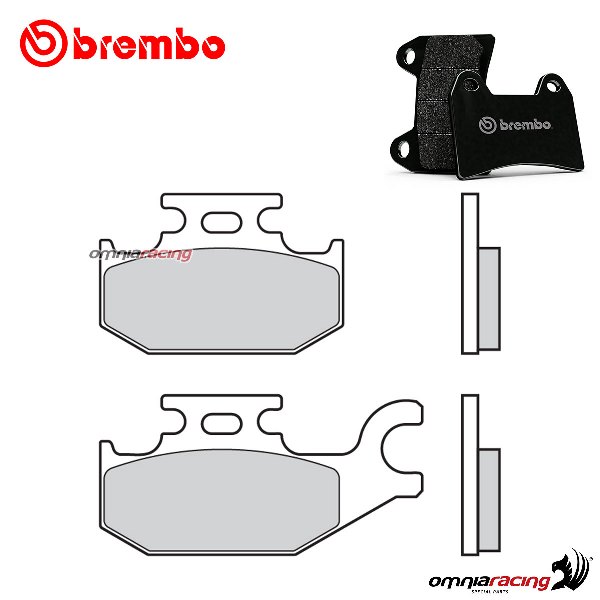 Pastiglie freno posteriori Brembo CC Scooter Carbon Ceramica per Suzuki UH125 Burgman 2007-2013