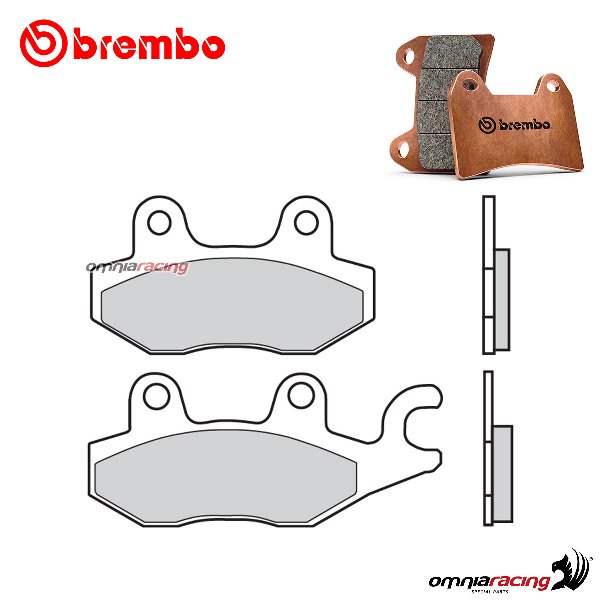 Pastiglie freno anteriori Brembo XS sinterizzate per Suzuki AN400 Burgman /ABS 2007-2019
