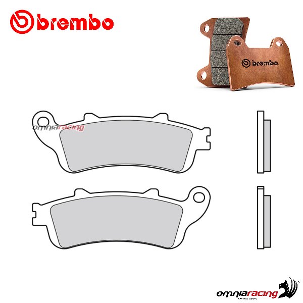 Brembo front brake pads XS sintered for Honda Silver Wing 400 (FJS D) 2006-2008