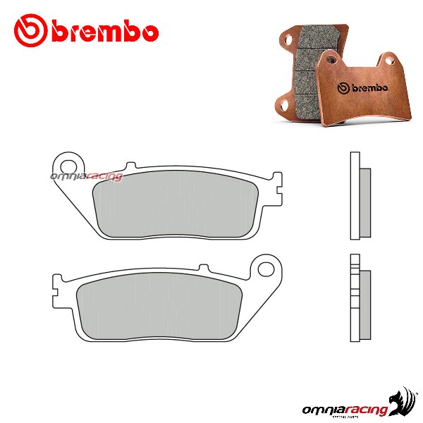 Brembo rear brake pads XS sintered for Honda Silver Wing 600 (FJS D) 2001-2005