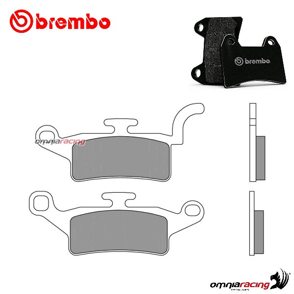 Brembo front brake pads CC Scooter Carbon Ceramic for Yamaha Xenter 150 2012-2016